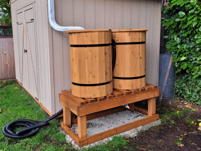 Juxtaposition Rain Barrel SystemJuxtaposition Rain Barrel System  