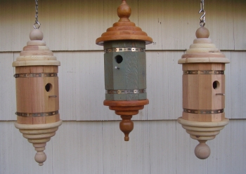 Bird Bungalow - Wooden Spool Series