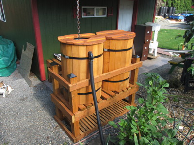 Juxtaposition Rain Barrel SystemJuxtaposition Rain Barrel System  